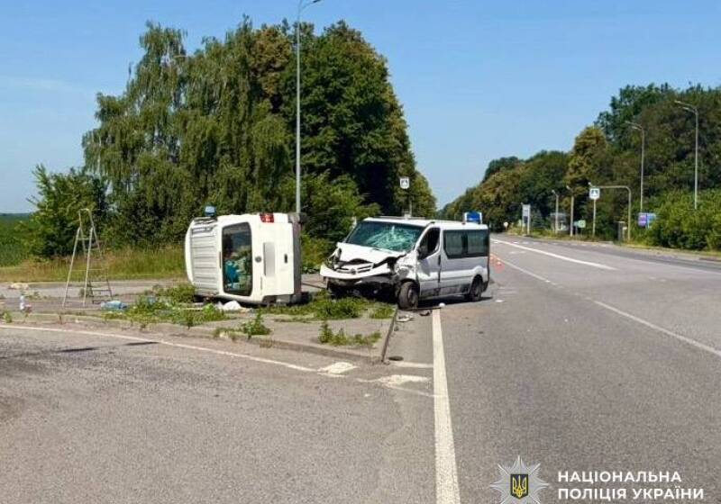 На Вінниччині за вихідні сталися три ДТП: є травмовані