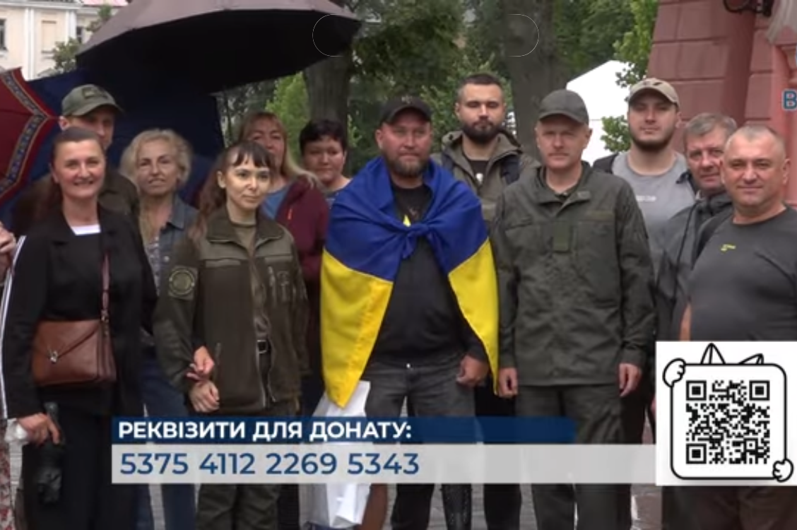 Ветеран із Вінниці пройшов 120 км на протезі та зібрав понад 250 тисяч гривень для військових