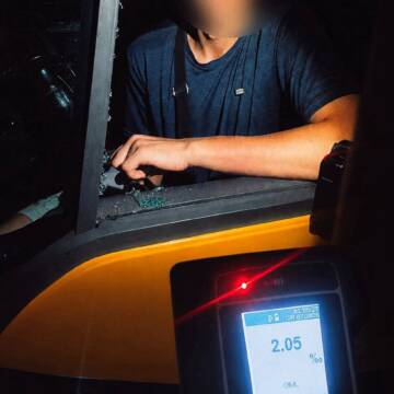 5404372402877175875 Перевищив норму в 10 разів: у Вінниці під час комендантської години зупинили п’яного водія без документів
