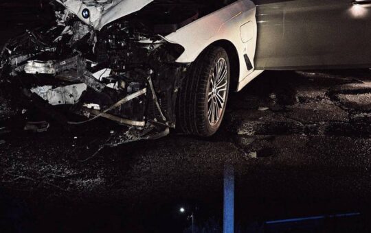 У Вінниці нетверезий водій тікав від патрульних і спровокував ДТП