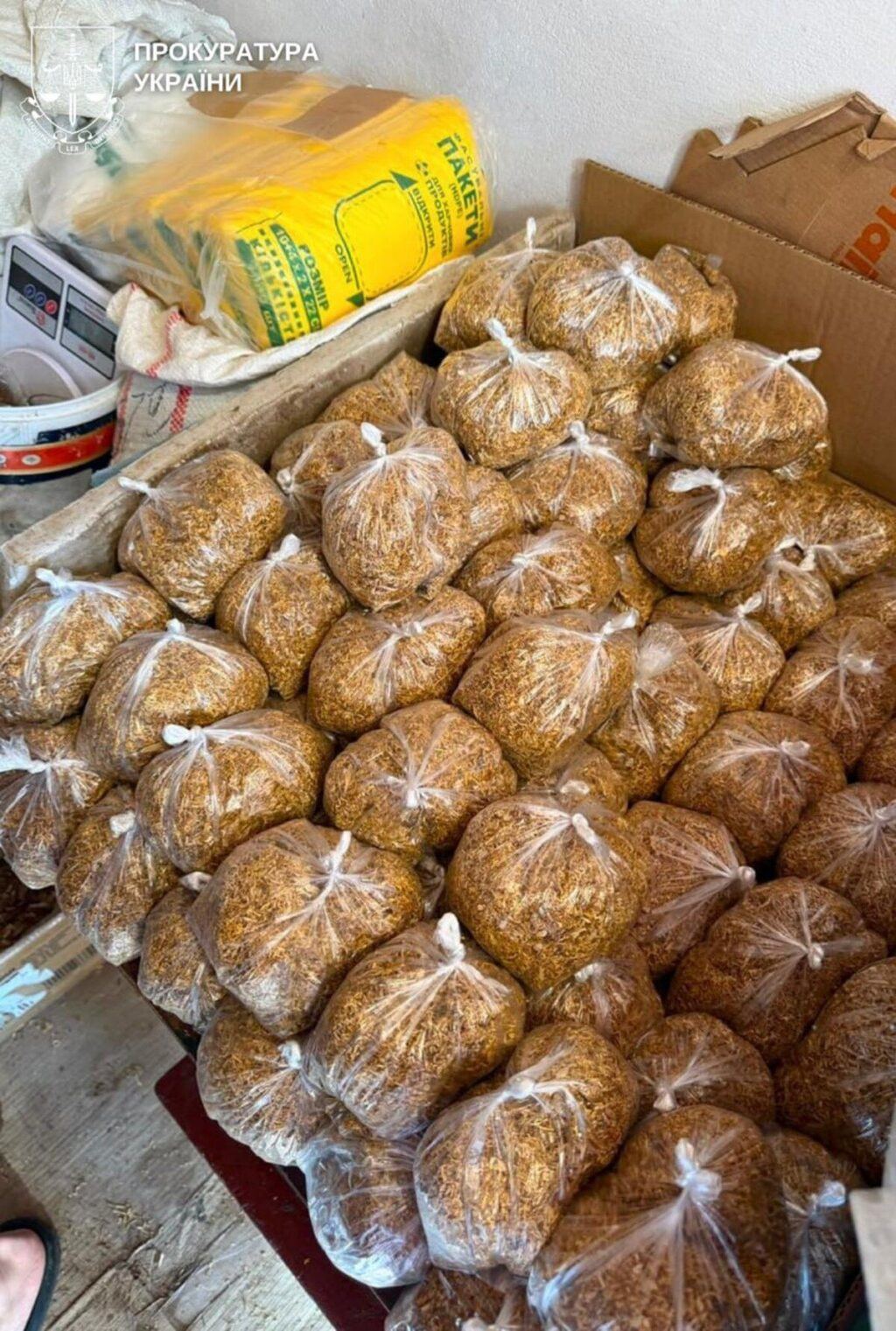 У Вінницькому районі викрили нелегальний тютюновий бізнес на 4,3 млн грн