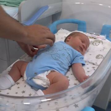 5921237593435606421 Справжній богатир: у Вінниці вперше за три роки народився малюк вагою понад 5 кілограмів