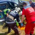 ДТП поблизу Вінниці: 61-річну пасажирку деблокували з понівеченого легковика