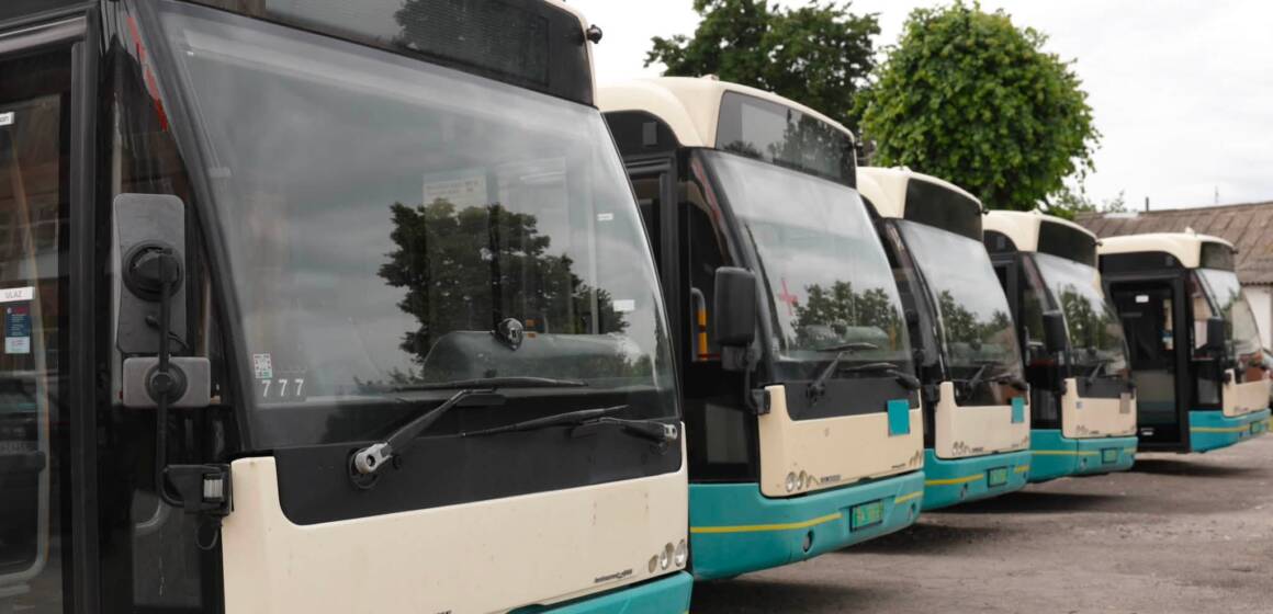 П’ять автобусів із Хорватії поповнили автопарк Жмеринської громади