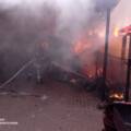 У Вінниці загорівся квадроцикл: вогонь ледь не знищив господарську споруду