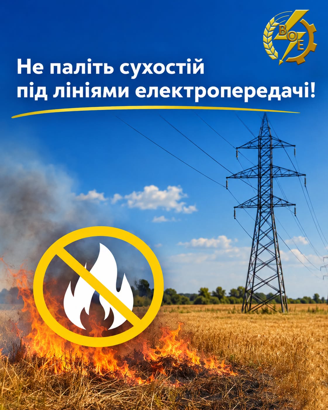 Знеструмлені села та знищені мережі: чому спалювання сухостою біля ЛЕП є загрозою для всієї Вінниччини