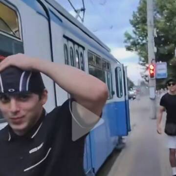 Заблокували трамвай ради хайпу в TikTok: у Вінниці поліція притягнула до відповідальності трьох юнаків