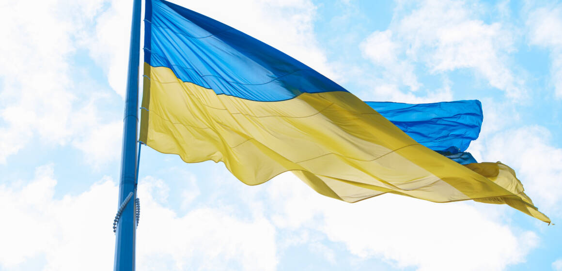 SER04011 Підняття стяга на Замковій горі та спільна молитва: у Вінниці відзначили День Української Державності