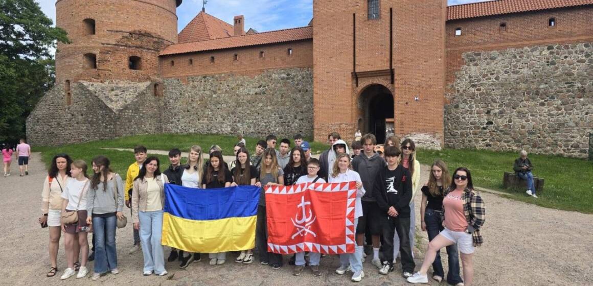 Діти із Вінницької громади побували на відпочинку в литовському Паневежисі