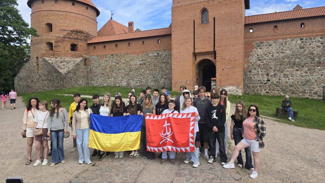 Діти із Вінницької громади побували на відпочинку в литовському Паневежисі