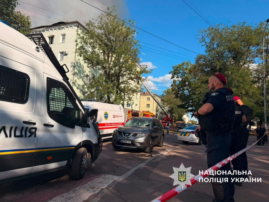 Ворожа атака на Житомир: рф завдала удару по будівлі Нацполіції реактивними БпЛА «Бандероль»