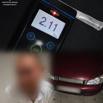 У Вінниці нетверезий водій ВАЗу влаштував дебош під час перевірки в комендантську годину