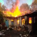 На Вінниччині 75-річний чоловік отримав опіки під час пожежі в будинку
