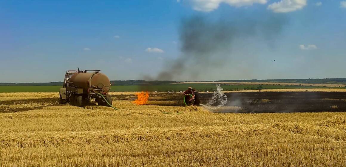 Понад 8 гектарів землі вигоріло на Вінниччині за добу