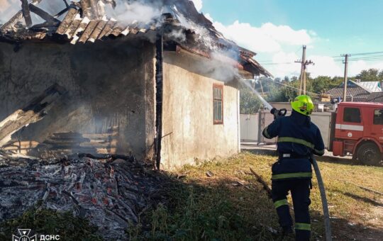 Десять пожеж за добу на Вінниччині: вогонь знищує екосистеми та загрожує житлу