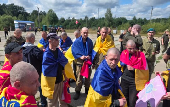 Ще 103 українських військових повернулися з російського полону