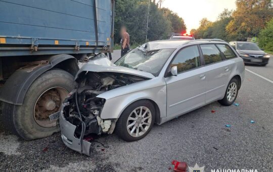 На Вінниччині сталися дві ДТП: серед постраждалих дитина