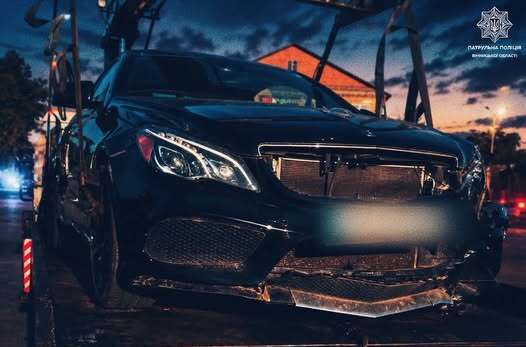 У Вінниці п’яний водій вчинив ДТП