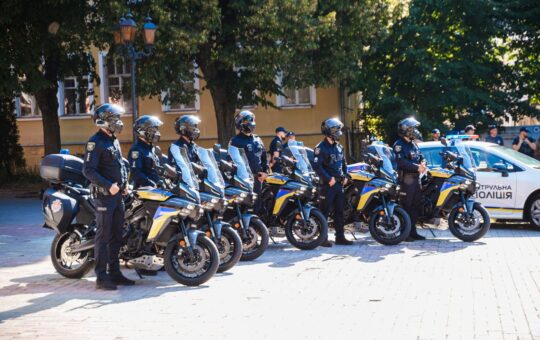 У Вінниці на патрулювання вперше вийшли екіпажі на мотоциклах