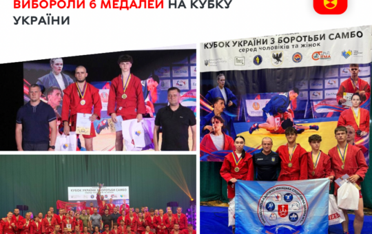 Шість медалей і два «золота»: вінницькі самбісти успішно виступили на Кубку України в Івано-Франківську