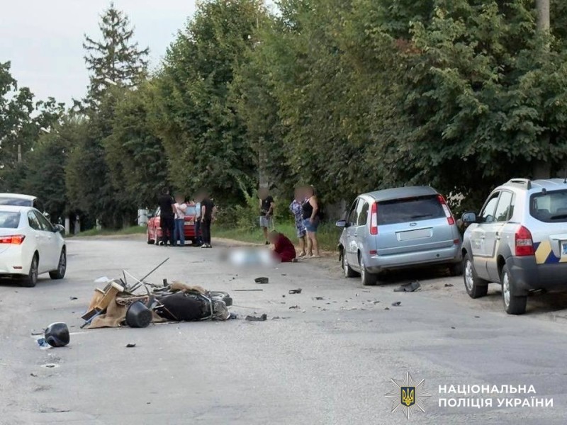 На Вінниччині сталися три ДТП: загинув 70-річний водій мопеда
