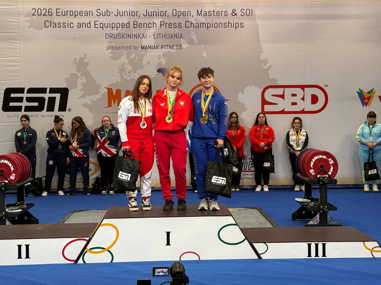Вінничани вибороли чотири медалі на чемпіонаті Європи з пауерліфтингу