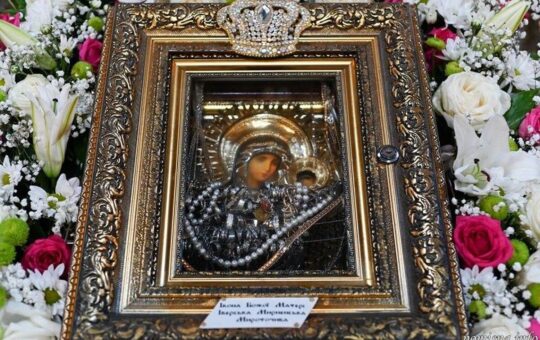 На Вінниччину привезли мироточиву Іверсько-Мирненську ікону Божої Матері