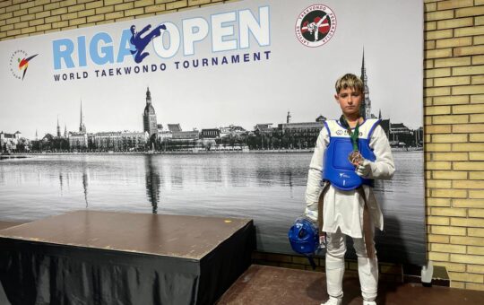Вінничанин Тимофій Цюрпіта виборов бронзу на міжнародному турнірі з тхеквондо