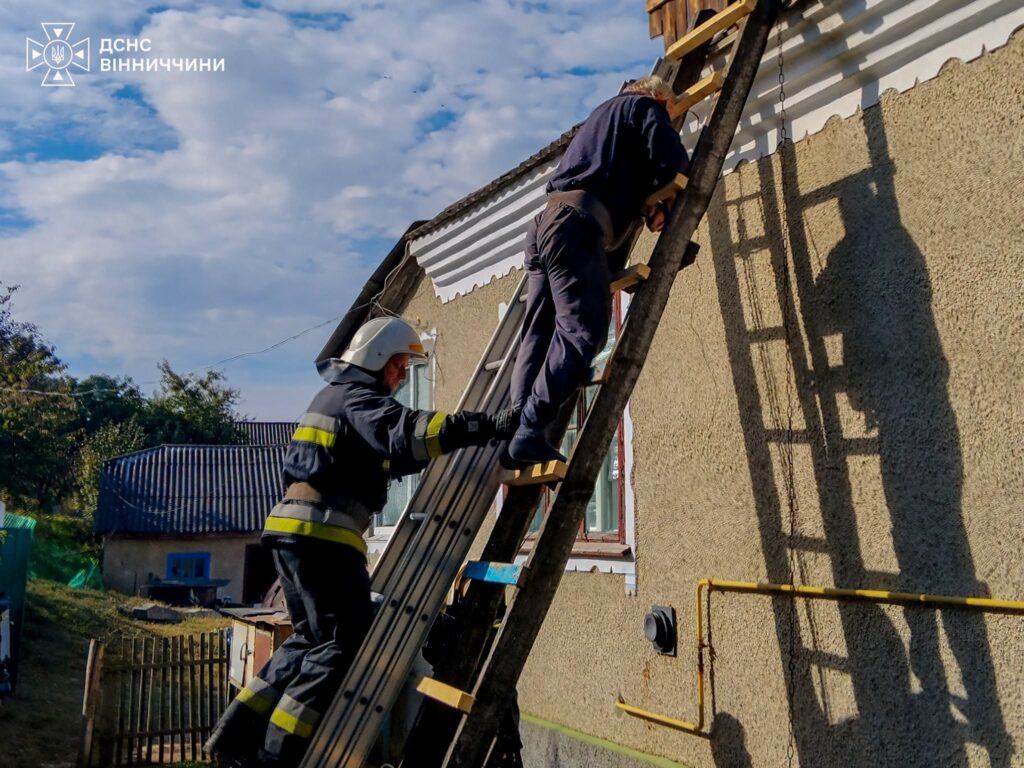 Допомагали надзвичайники: на Вінниччині рятувальники двічі за добу виїжджали на допомогу літнім людям