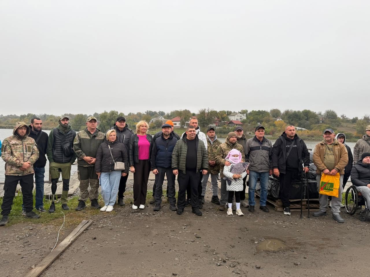 «Ветеранський улов Вінницького району»: на Якушинецькій водоймі відбулися змагання з риболовлі серед захисників