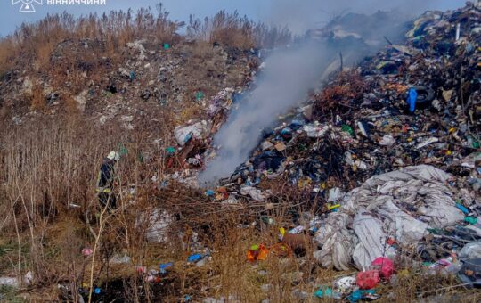 Шість пожеж за добу на Вінниччині: рятувальники ліквідували загоряння в житловому секторі та на відкритих територіях