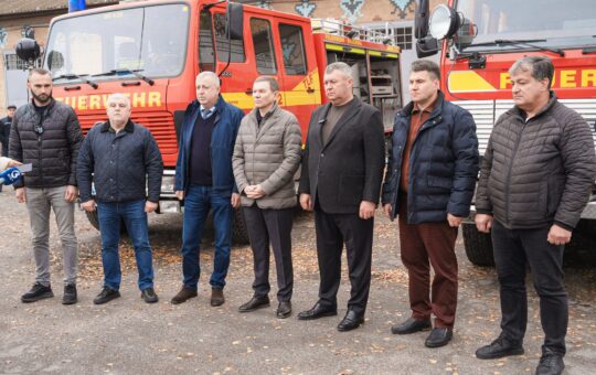 Партнерство Вінниці та Карлсруе розширюється на рівень районів і громад, – Сергій Моргунов про передачу пожежних авто двом громадам Вінниччини