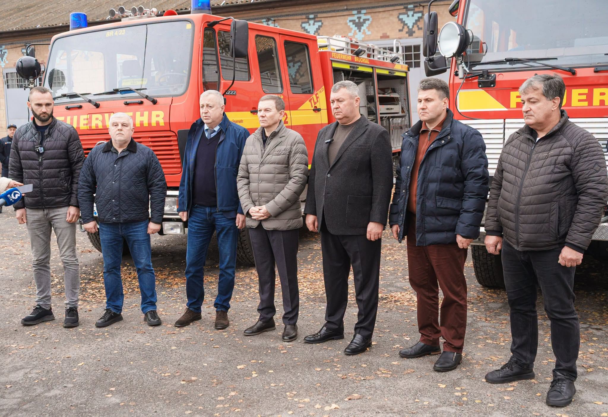 Партнерство Вінниці та Карлсруе розширюється на рівень районів і громад, – Сергій Моргунов про передачу пожежних авто двом громадам Вінниччини