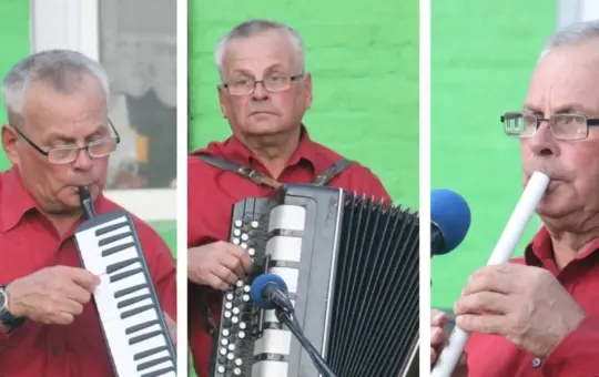 «Людина-оркестр» із Гущинців провів тригодинний марафон на підтримку волонтерок