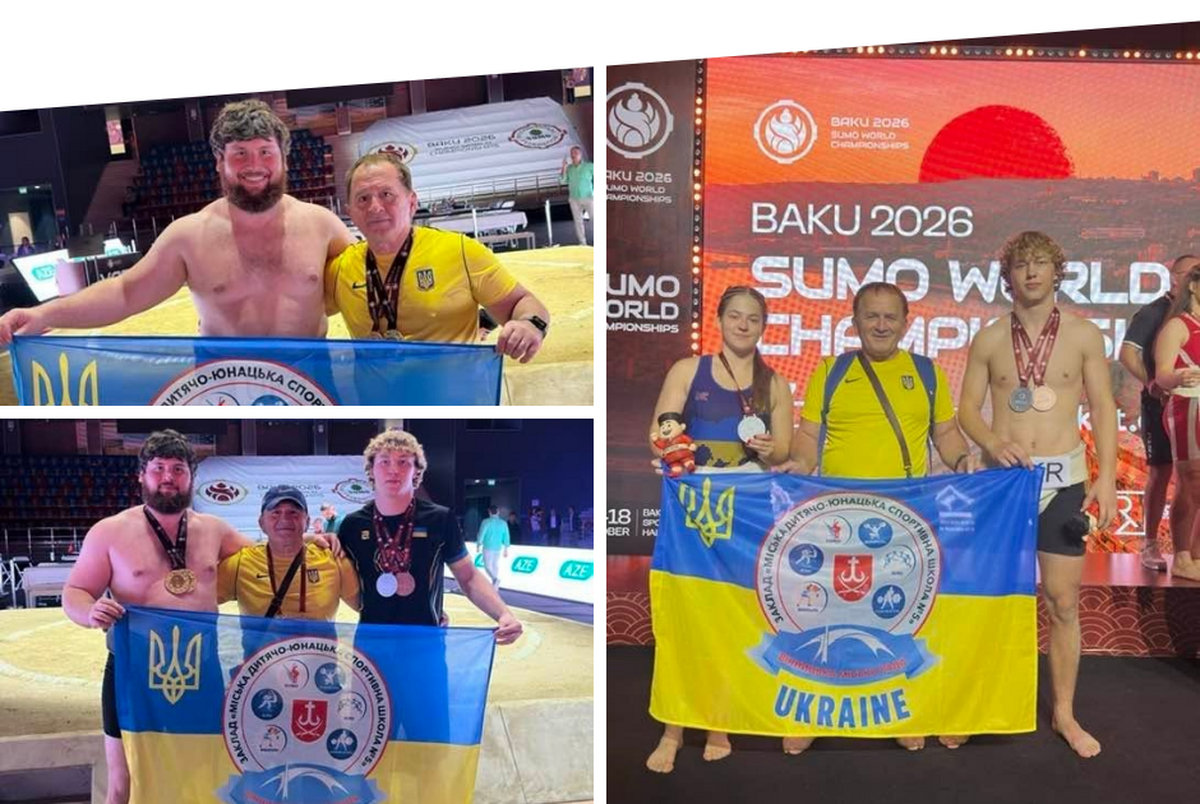 Вінницькі сумоїсти вибороли п’ять медалей на чемпіонаті в світу Азербайджані