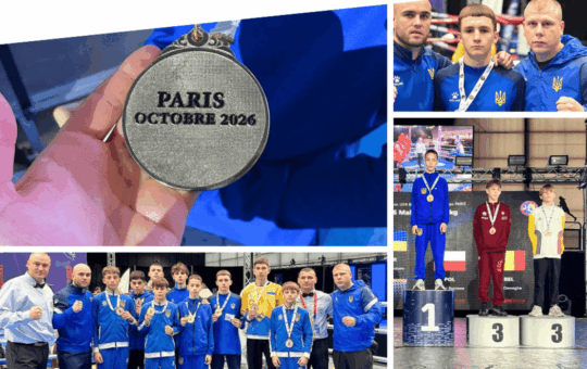 Вінничани вибороли 8 медалей на чемпіонаті Європи з таїландського боксу