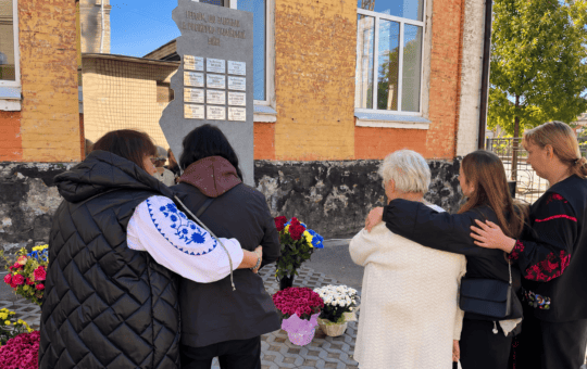 У чотирьох вінницьких ліцеях відкрили пам’ятні знаки полеглим Героям-випускникам