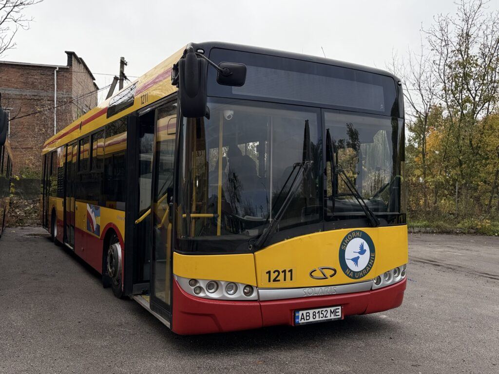 У Вінниці готують до роботи 12 польських автобусів, щоб збільшити можливості міста перевозити людей під час перебоїв з електропостачанням