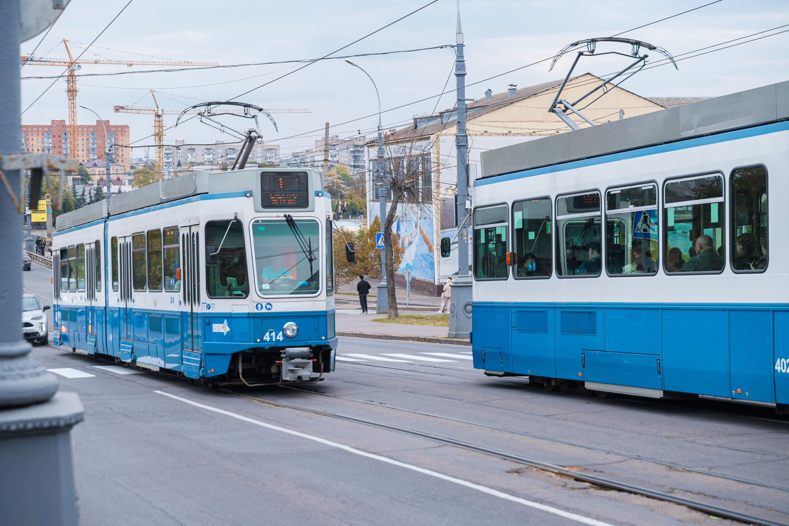 Трамвай на Соборній (2)