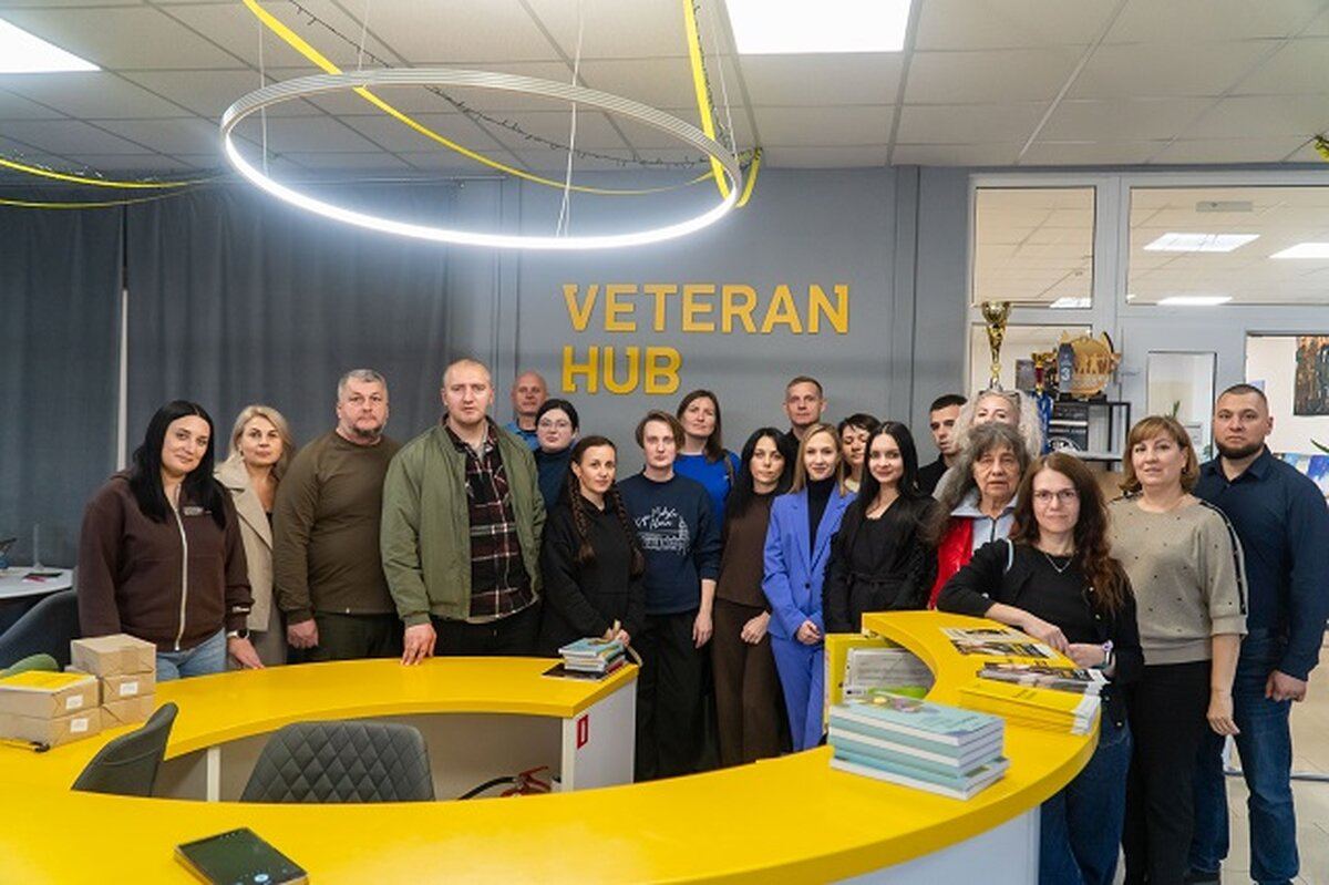Учасникі заходу у Veteran Hub